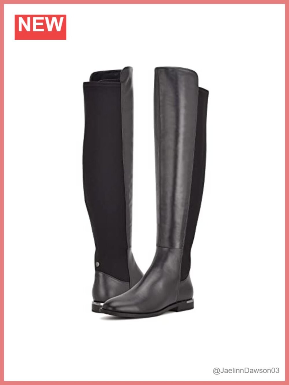 Nine West Allair 2 Over-the-Knee Boots Suede Round Toe Zip Closure